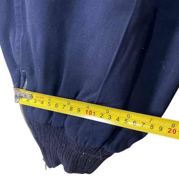 Harriswear Vintage Sports Garment Blue Men Winter Pants *Dimensions In Picture* - Picture 6 of 8